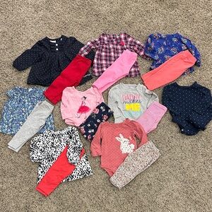 Baby Girl 9 Month Outfits (9 total)